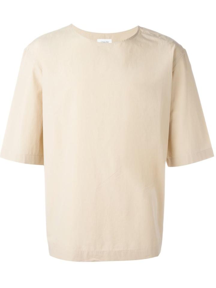 Lemaire Oversized T-shirt, Men's, Size: 52, Nude/neutrals, Cotton