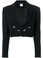 Magda Butrym Cropped Jacket - Black