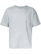 Factotum Front Pocket T-shirt, Men's, Size: 46, Grey, Cotton