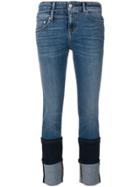 Alexander Mcqueen Double Hem Jeans - Blue