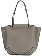 Tod's Wave Small Tote - Grey