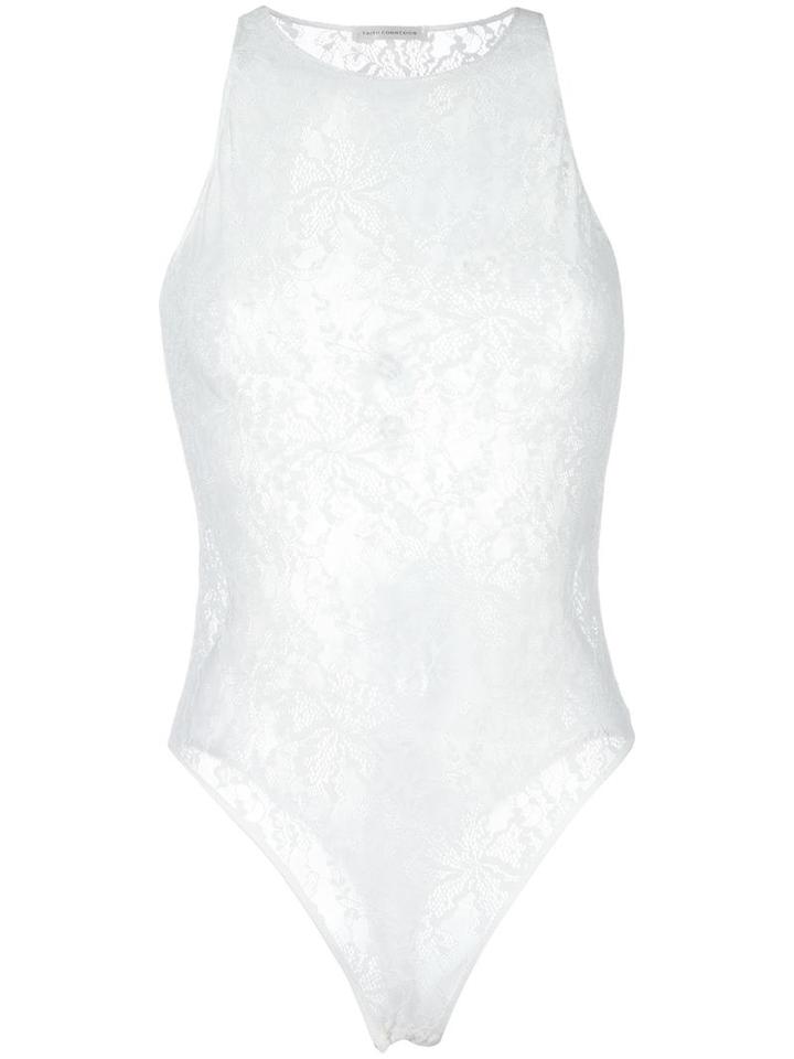 Faith Connexion Lace Body, Women's, Size: 2, White, Polyamide/spandex/elastane