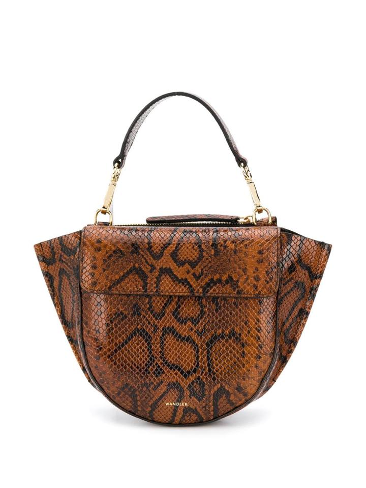 Wandler Hortensia Mini Crossbody Bag - Brown