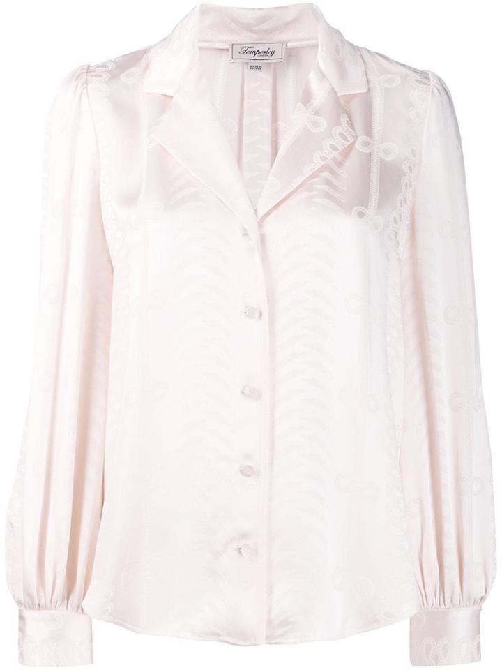 Temperley London Long Sleeve Blouse - Neutrals