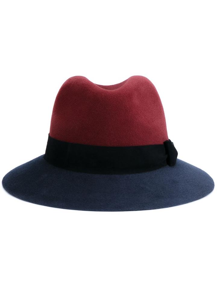 Maison Michel 'henrietta' Hat, Women's, Size: Small, Blue, Suede/wool