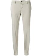 Fay Cropped Skinny Trousers - Nude & Neutrals