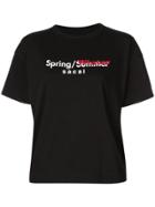 Sacai 'spring/winter' T-shirt - Black