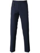 Incotex Tailored Trousers, Size: 46, Blue, Wool