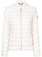 Michael Michael Kors - Quilted Padded Jacket - Women - Feather Down/polyester - Xs, Nude/neutrals, Feather Down/polyester