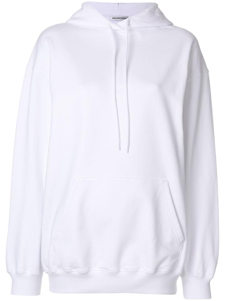 Balenciaga Bal Hoodie - White
