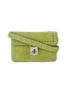 Valentino Mini Valentino Garavani Rockstud Shoulder Bag - Green
