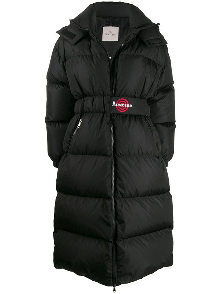 Moncler Oversized Padded Coat - Black