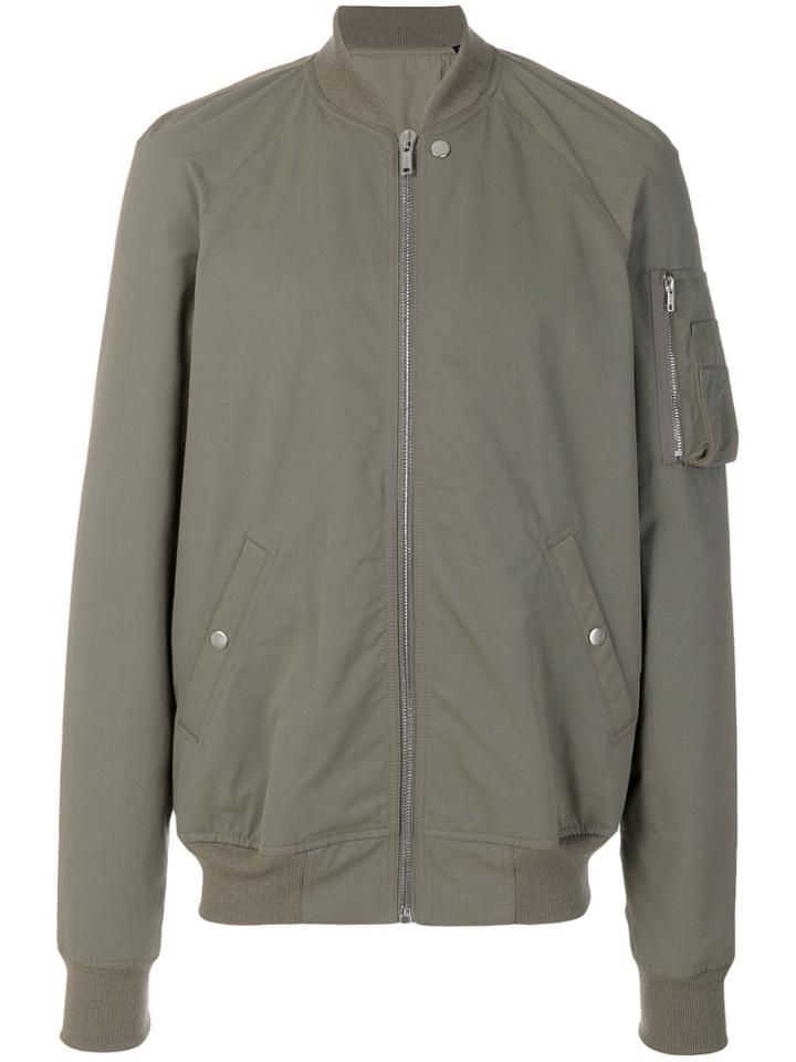Rick Owens Bomber Jacket - Green
