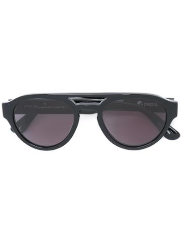 Italia Independent Smiley Sunglasses - Black