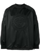 Versace Medusa Embossed Sweater - Black