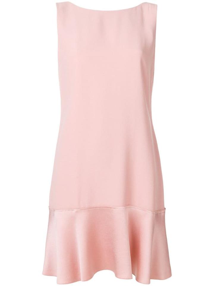 Theory Flared Sleeveless Dress - Pink