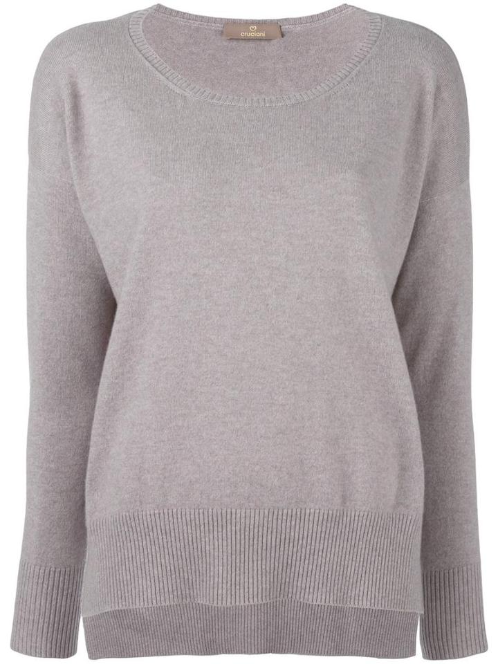 Cruciani Boat Neck Jumper, Women's, Size: 46, Nude/neutrals, Cashmere