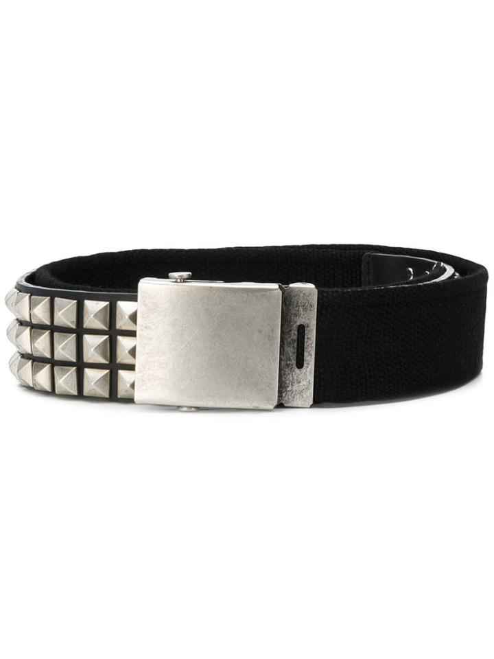 Gosha Rubchinskiy Pyramid Studded Belt - Black