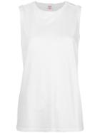 Re/done Classic Fitted Tank Top - White