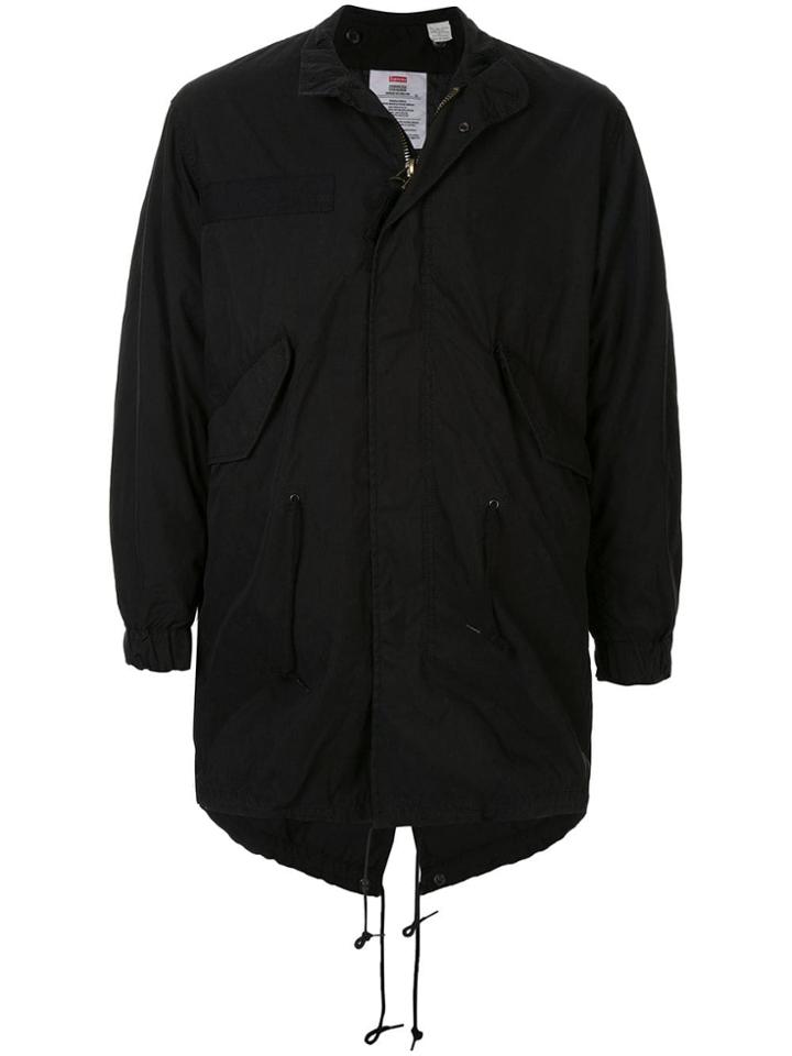 Supreme Fishtail Parka Jacket - Black