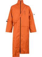 A-cold-wall* Strap Detail Coat - Orange