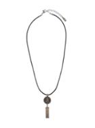 Jean Paul Gaultier Vintage Chinese Pendant Necklace, Women's, Black