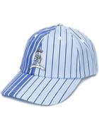 Tommy Hilfiger Striped Baseball Cap - Blue