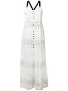Damir Doma Dafne Dress, Women's, Size: Medium, White, Cotton