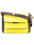 Marni Trunk Mini Shoulder Bag - Yellow & Orange