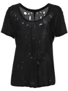 Unravel Project Distressed T-shirt - Black