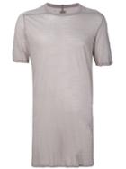 Rick Owens - Long Length T-shirt - Men - Cotton - Xs, Grey, Cotton
