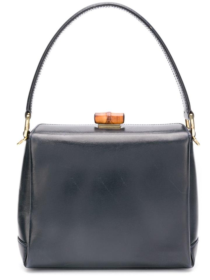 Gucci Pre-owned Mini Square Tote Bag - Blue