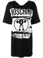 Moschino Question Mark T-shirt Dress - Black