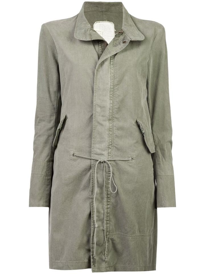 Greg Lauren Mid-length Jacket - Green