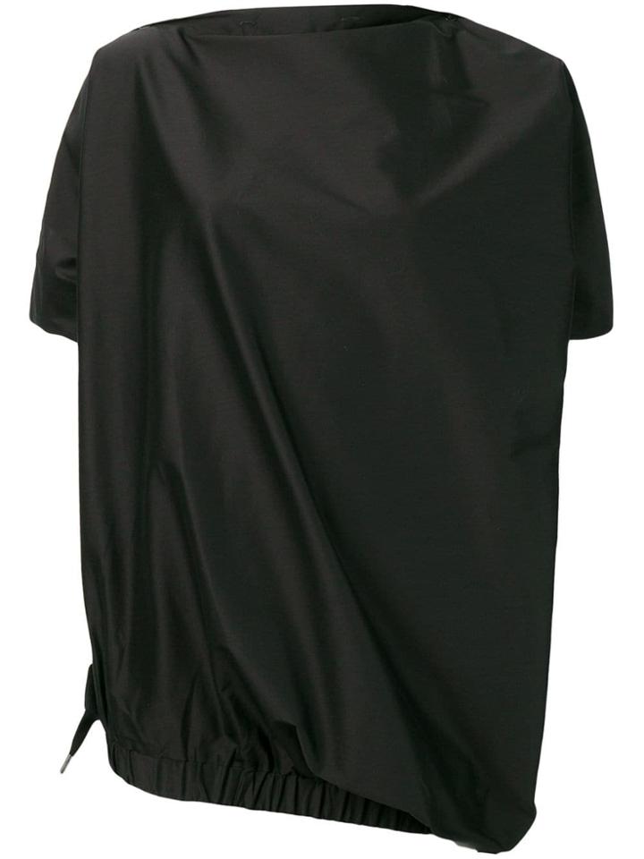 Balossa White Shirt Boxy T-shirt - Black