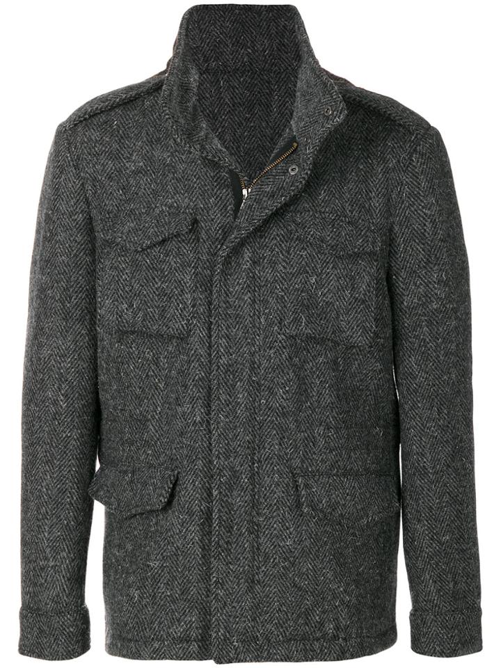 Mp Massimo Piombo Field Jacket - Grey