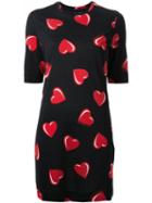 Love Moschino Heart Print T-shirt Dress
