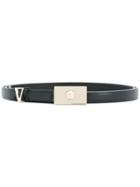 Versace Medusa Buckle Belt - Black