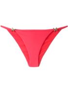 Dsquared2 Beachwear Barbed Wire Detail Bikini Briefs, Women's, Size: 44, Red, Polyamide/spandex/elastane