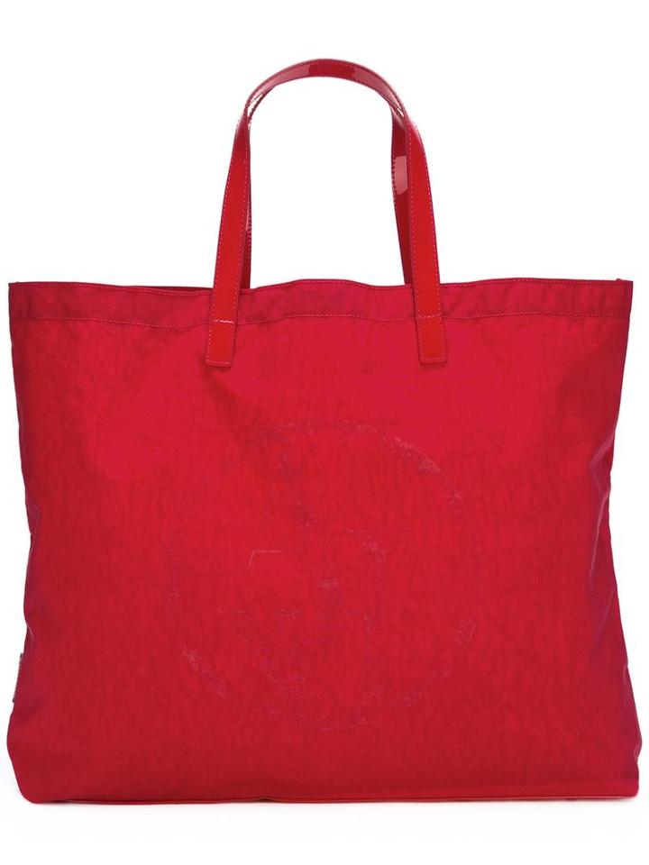 Armani Jeans Double Straps Shoulder Bag, Women's, Red