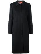 Etro Flower Buttons Coat, Women's, Size: 42, Black, Wool/cashmere/polyamide/viscose