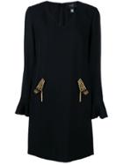 Cavalli Class Embellished Dress - Black