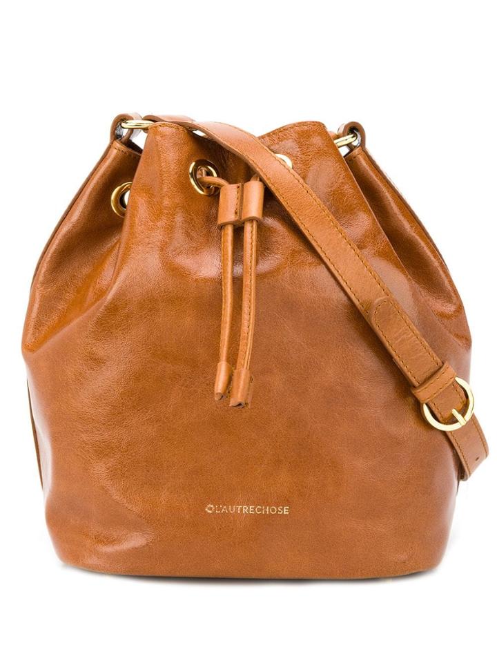 L'autre Chose Medium Bucket Bag - Brown