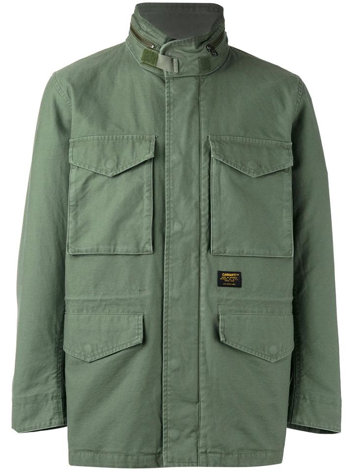 Carhartt - Cargo Pocket Jacket - Men - Cotton/nylon - S, Green, Cotton/nylon