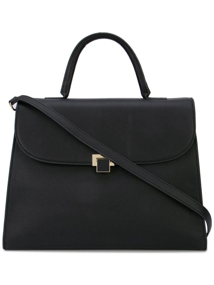 Christian Siriano Foldover Top Tote - Black