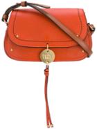 See By Chloé - Hanging Tassel Bag - Women - Calf Leather - One Size, Yellow/orange, Calf Leather