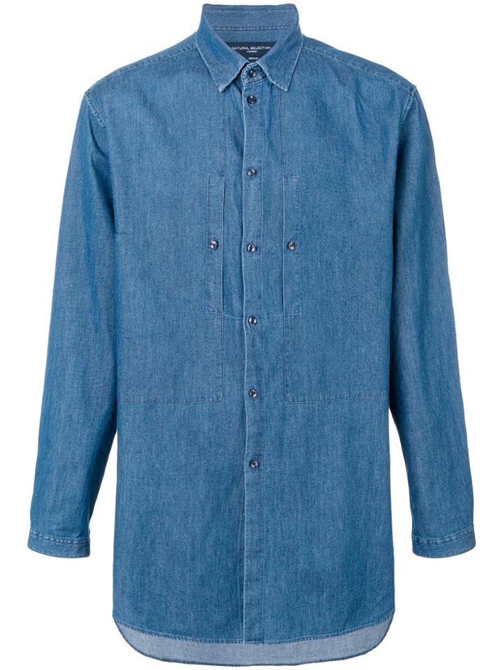 Natural Selection Leander Shirt - Blue