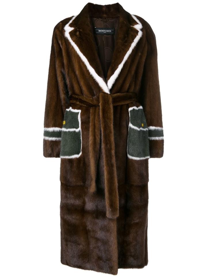 Simonetta Ravizza Viky T Coat - Brown