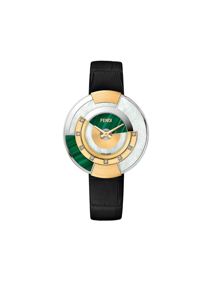 Fendi Policromia Watch - Black
