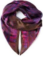 Céline Vintage 'impressive' Scarf, Women's, Pink/purple